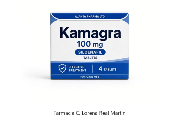 Kamagra 100 mg sildenafilo en Farmacia Real 13