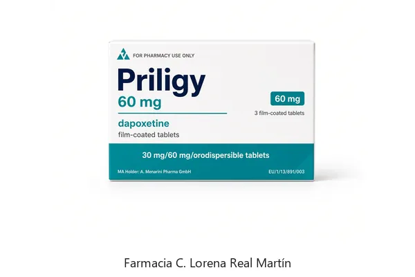 Priligy 60 mg en Farmacia C. Lorena Real Martín