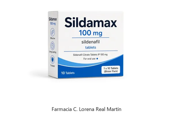 Sildamax 100 mg citrato de sildenafilo en Farmacia Real 13